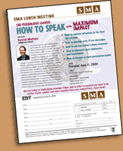 sma June '09 meeting