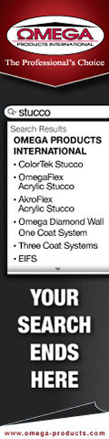 Omega stucco